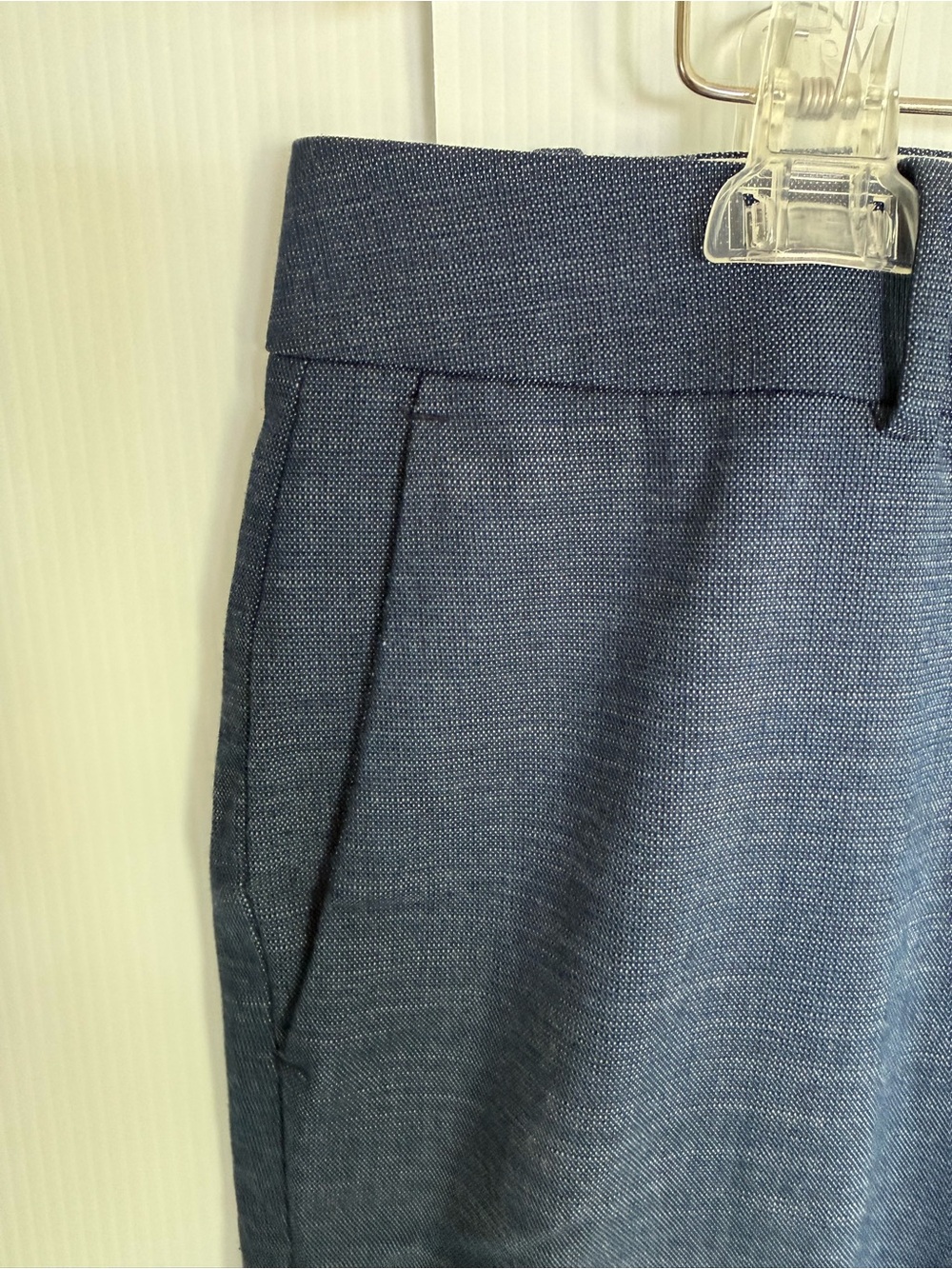 ANN TAYLOR Petite Kate Fit Textured Pants - Picture 2 of 9